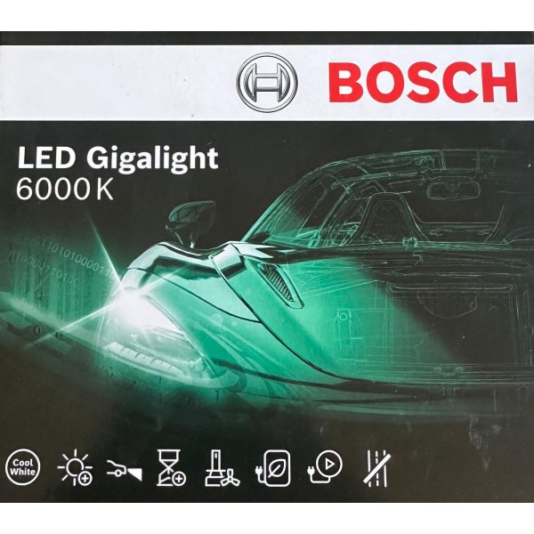 Led Zenon H7 Bosch 30W 6000K Canbus